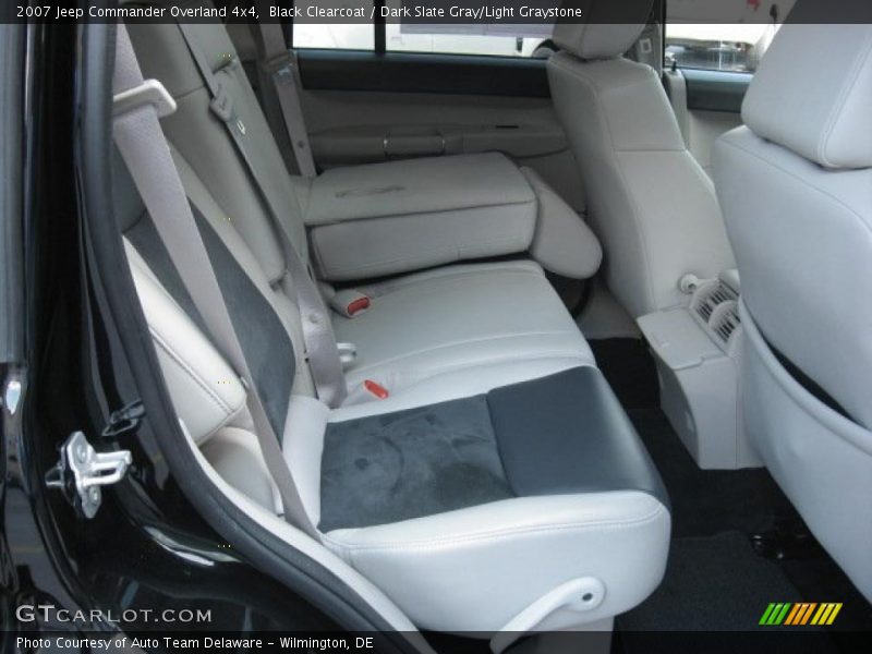 Black Clearcoat / Dark Slate Gray/Light Graystone 2007 Jeep Commander Overland 4x4