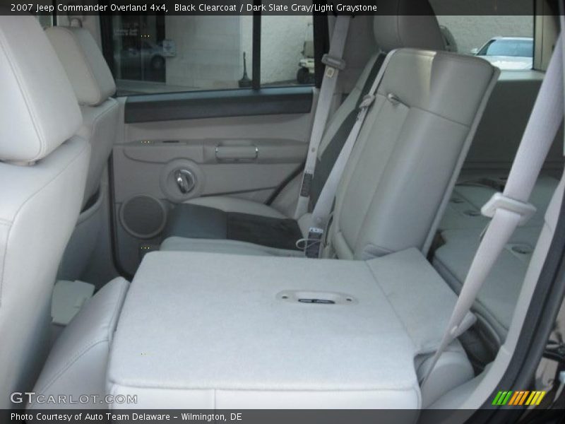 Black Clearcoat / Dark Slate Gray/Light Graystone 2007 Jeep Commander Overland 4x4