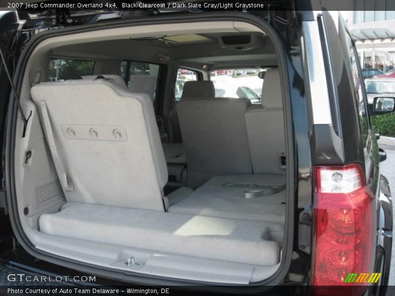 Black Clearcoat / Dark Slate Gray/Light Graystone 2007 Jeep Commander Overland 4x4