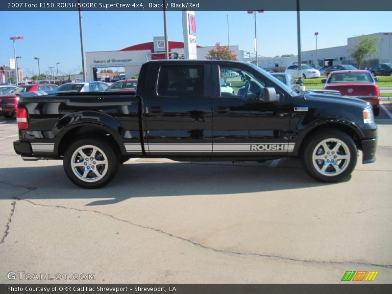 Black / Black/Red 2007 Ford F150 ROUSH 500RC SuperCrew 4x4