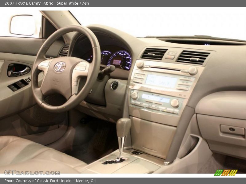 Super White / Ash 2007 Toyota Camry Hybrid