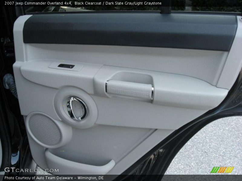 Black Clearcoat / Dark Slate Gray/Light Graystone 2007 Jeep Commander Overland 4x4
