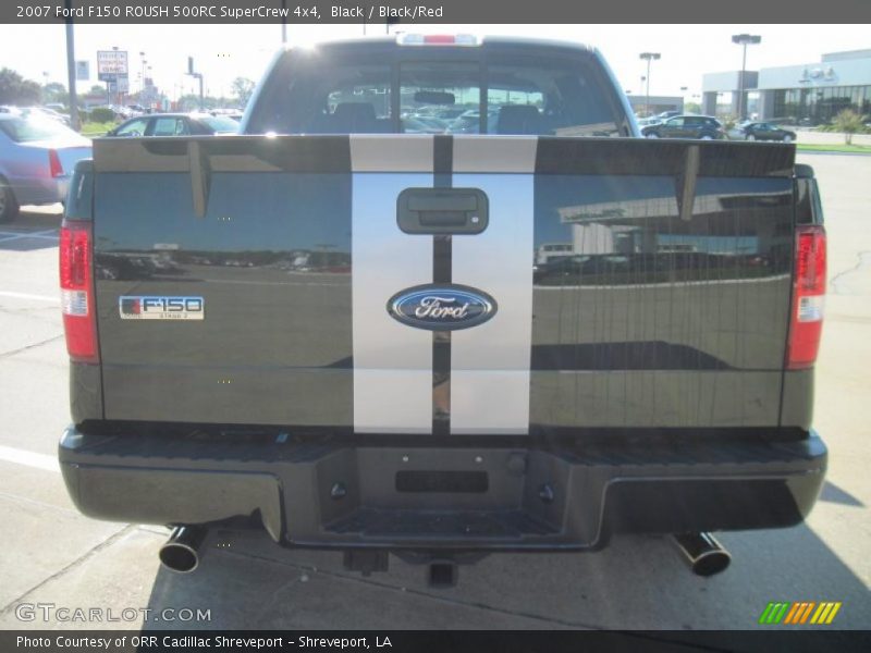 Black / Black/Red 2007 Ford F150 ROUSH 500RC SuperCrew 4x4