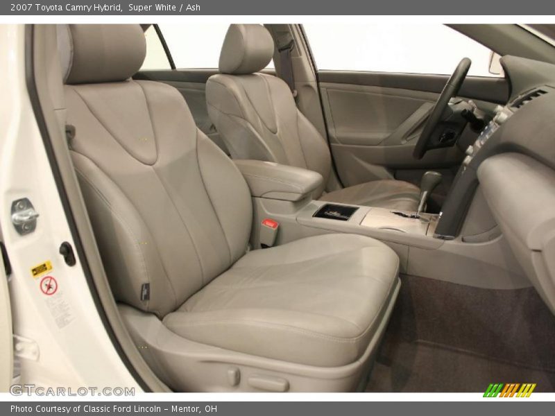 Super White / Ash 2007 Toyota Camry Hybrid