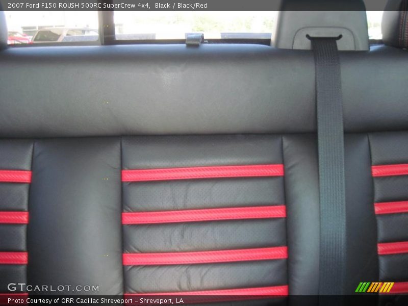 Black / Black/Red 2007 Ford F150 ROUSH 500RC SuperCrew 4x4