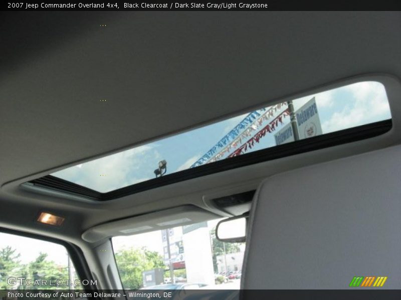 Black Clearcoat / Dark Slate Gray/Light Graystone 2007 Jeep Commander Overland 4x4