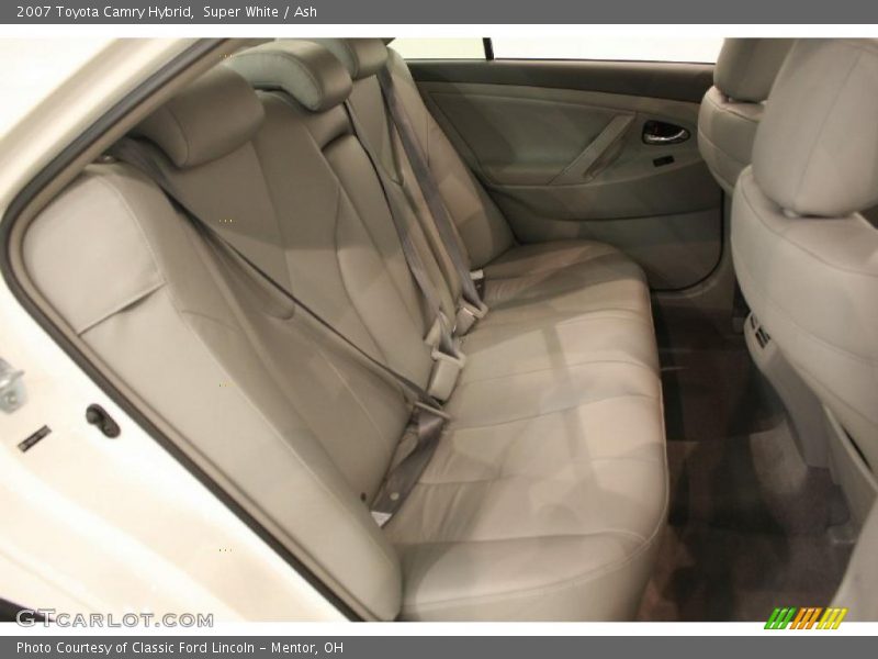 Super White / Ash 2007 Toyota Camry Hybrid