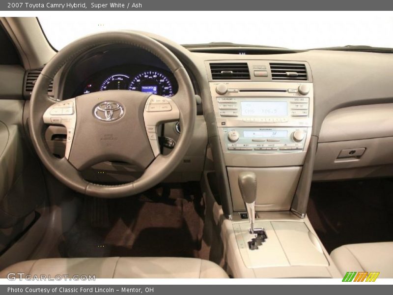Super White / Ash 2007 Toyota Camry Hybrid