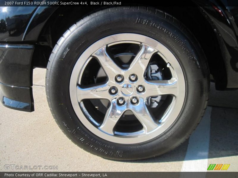 Black / Black/Red 2007 Ford F150 ROUSH 500RC SuperCrew 4x4