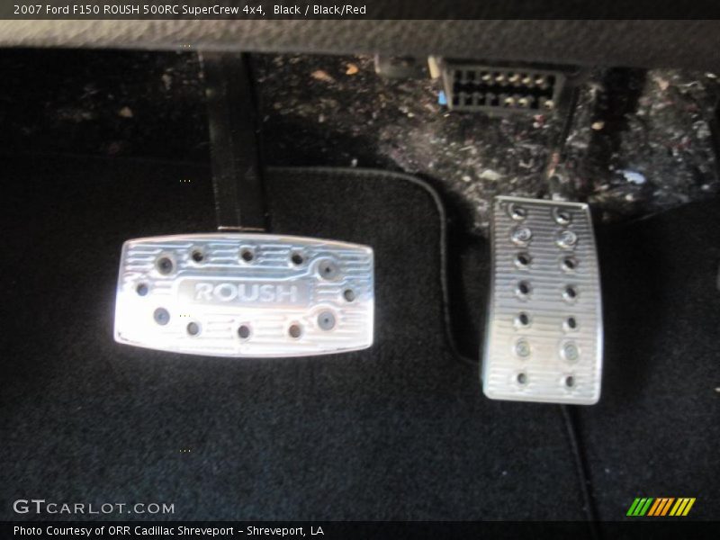 Black / Black/Red 2007 Ford F150 ROUSH 500RC SuperCrew 4x4