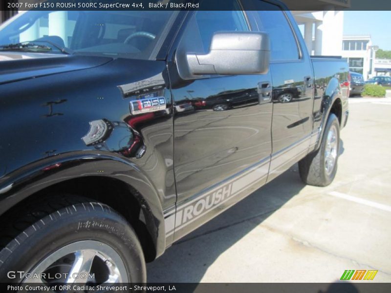 Black / Black/Red 2007 Ford F150 ROUSH 500RC SuperCrew 4x4
