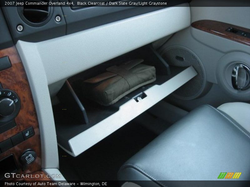 Black Clearcoat / Dark Slate Gray/Light Graystone 2007 Jeep Commander Overland 4x4