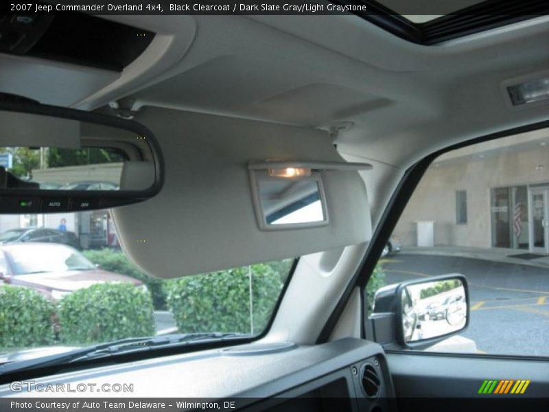 Black Clearcoat / Dark Slate Gray/Light Graystone 2007 Jeep Commander Overland 4x4