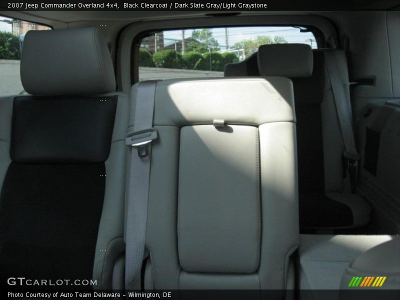 Black Clearcoat / Dark Slate Gray/Light Graystone 2007 Jeep Commander Overland 4x4
