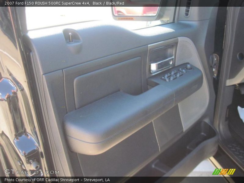 Black / Black/Red 2007 Ford F150 ROUSH 500RC SuperCrew 4x4