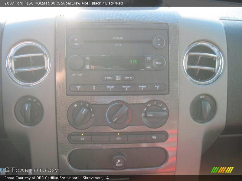 Black / Black/Red 2007 Ford F150 ROUSH 500RC SuperCrew 4x4