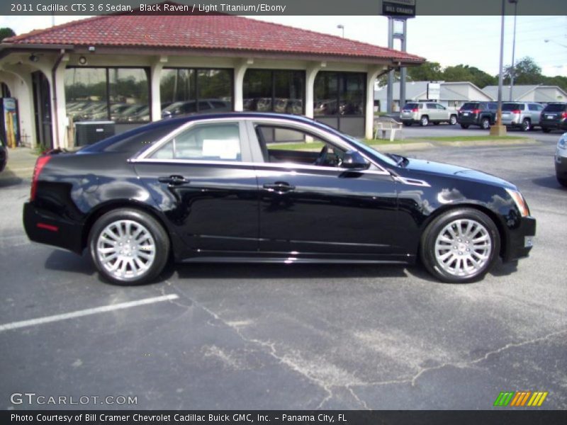 Black Raven / Light Titanium/Ebony 2011 Cadillac CTS 3.6 Sedan