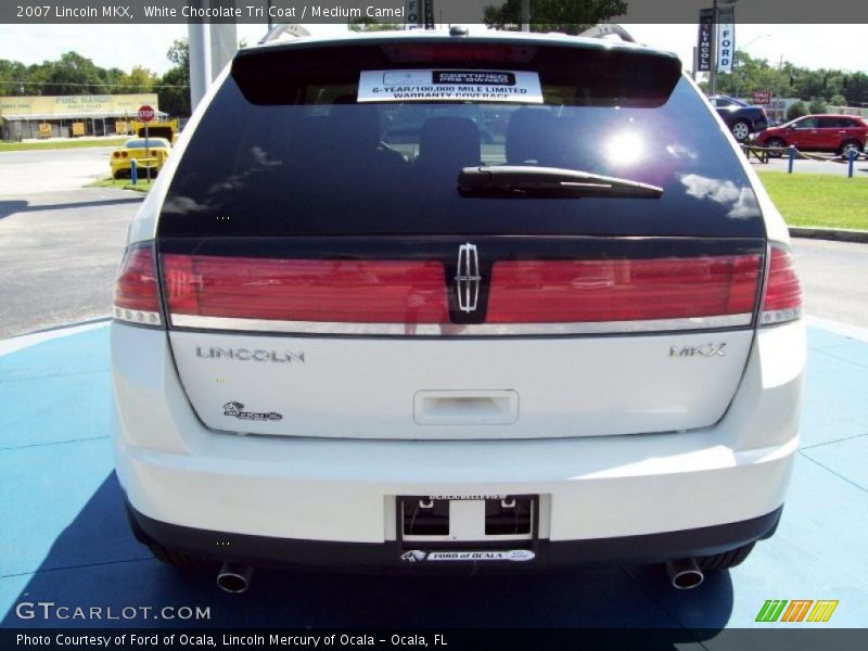 White Chocolate Tri Coat / Medium Camel 2007 Lincoln MKX