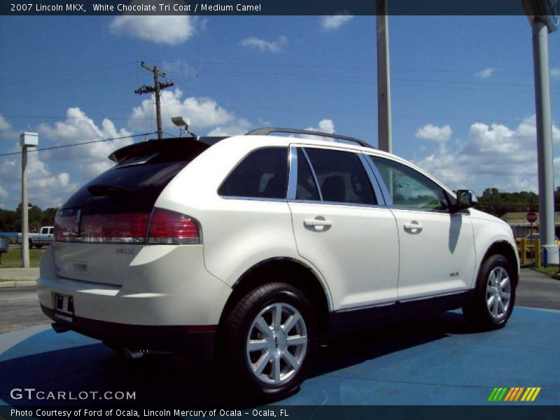 White Chocolate Tri Coat / Medium Camel 2007 Lincoln MKX
