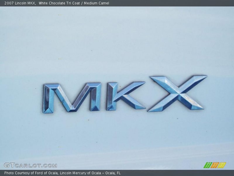 White Chocolate Tri Coat / Medium Camel 2007 Lincoln MKX
