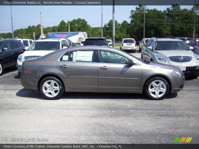 Mocha Steel Metallic / Cocoa/Cashmere 2011 Chevrolet Malibu LS