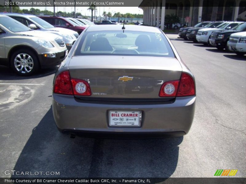 Mocha Steel Metallic / Cocoa/Cashmere 2011 Chevrolet Malibu LS