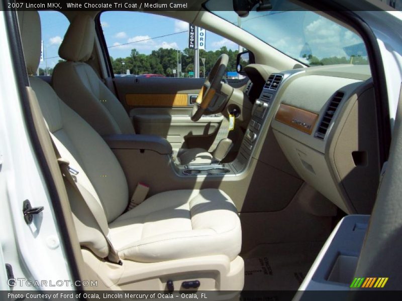 White Chocolate Tri Coat / Medium Camel 2007 Lincoln MKX