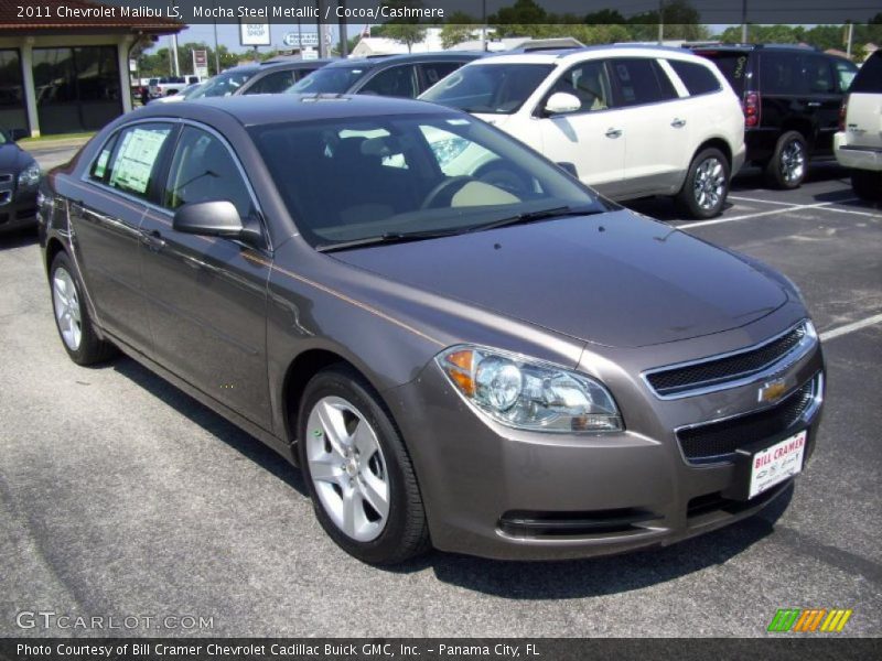 Mocha Steel Metallic / Cocoa/Cashmere 2011 Chevrolet Malibu LS