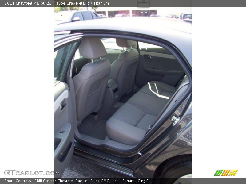 Taupe Gray Metallic / Titanium 2011 Chevrolet Malibu LS