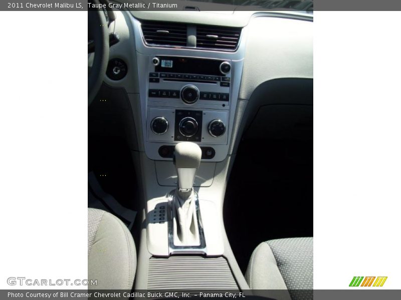 Taupe Gray Metallic / Titanium 2011 Chevrolet Malibu LS
