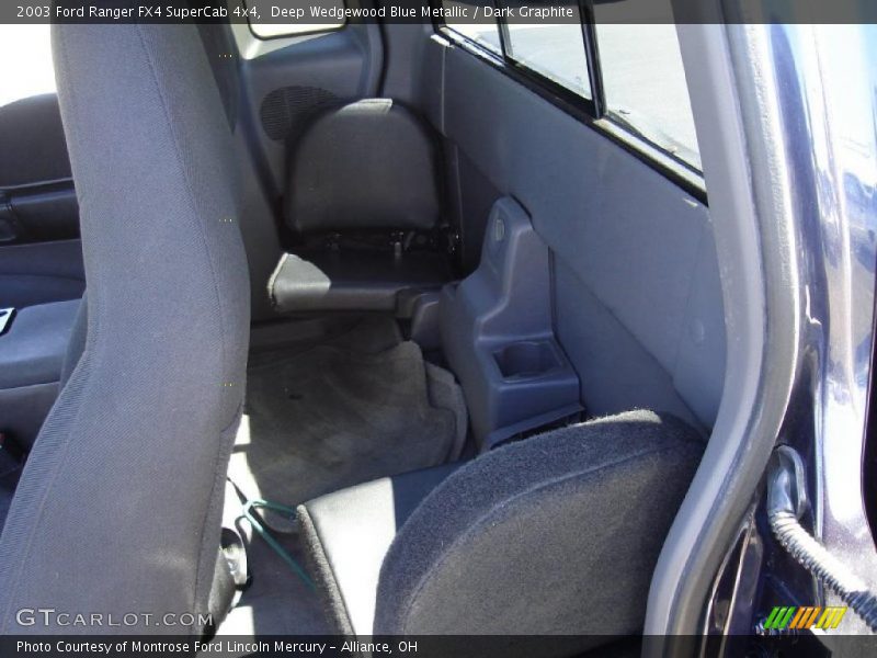 Deep Wedgewood Blue Metallic / Dark Graphite 2003 Ford Ranger FX4 SuperCab 4x4
