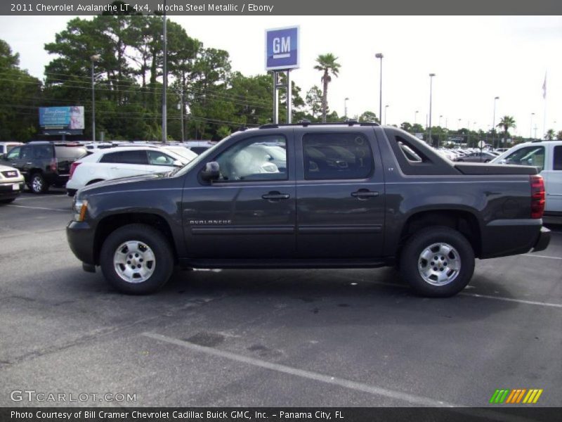 Mocha Steel Metallic / Ebony 2011 Chevrolet Avalanche LT 4x4