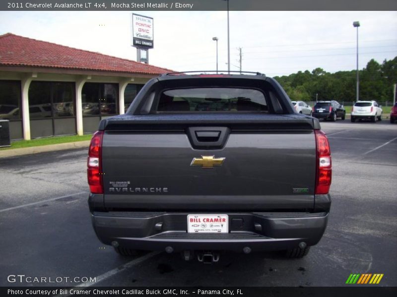 Mocha Steel Metallic / Ebony 2011 Chevrolet Avalanche LT 4x4