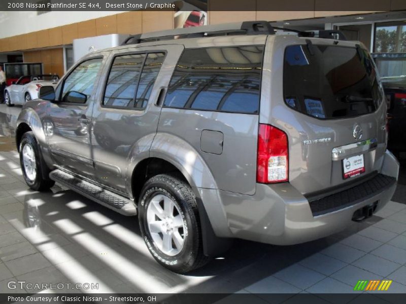 Desert Stone / Graphite 2008 Nissan Pathfinder SE 4x4
