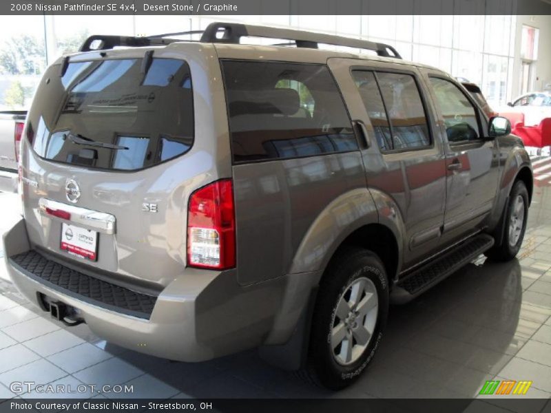 Desert Stone / Graphite 2008 Nissan Pathfinder SE 4x4
