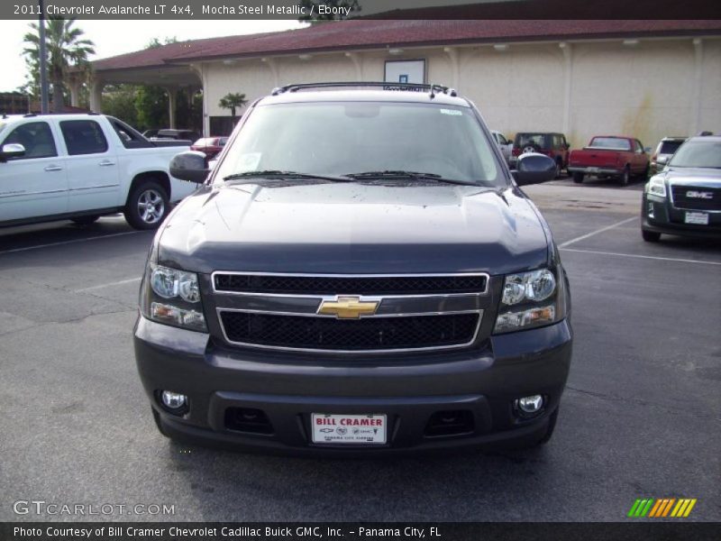 Mocha Steel Metallic / Ebony 2011 Chevrolet Avalanche LT 4x4