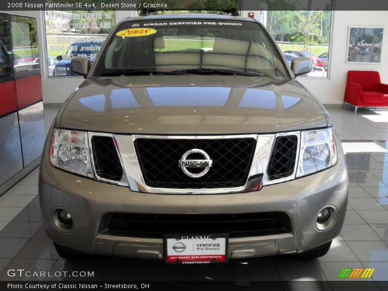 Desert Stone / Graphite 2008 Nissan Pathfinder SE 4x4