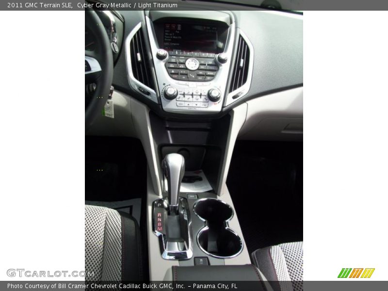 Cyber Gray Metallic / Light Titanium 2011 GMC Terrain SLE