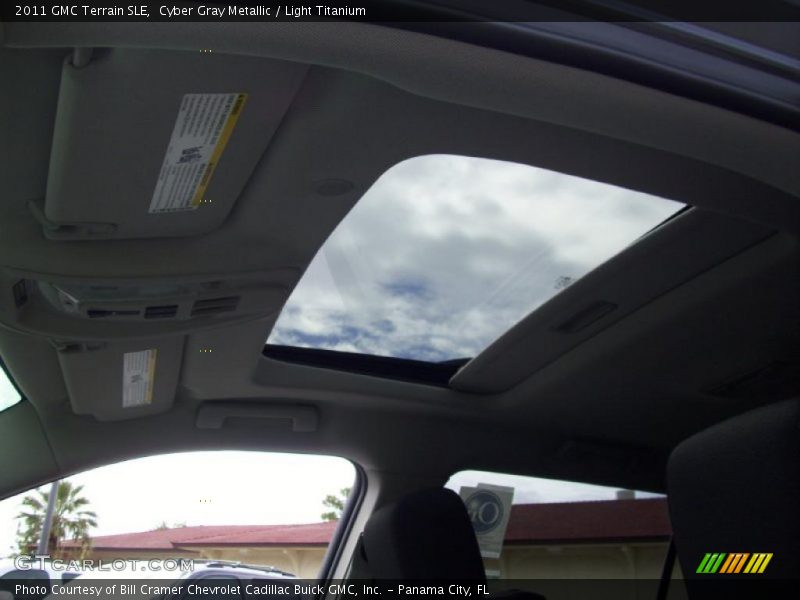 Cyber Gray Metallic / Light Titanium 2011 GMC Terrain SLE