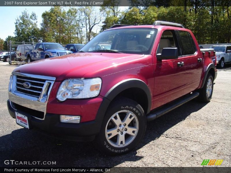 Red Fire / Camel 2007 Ford Explorer Sport Trac XLT 4x4
