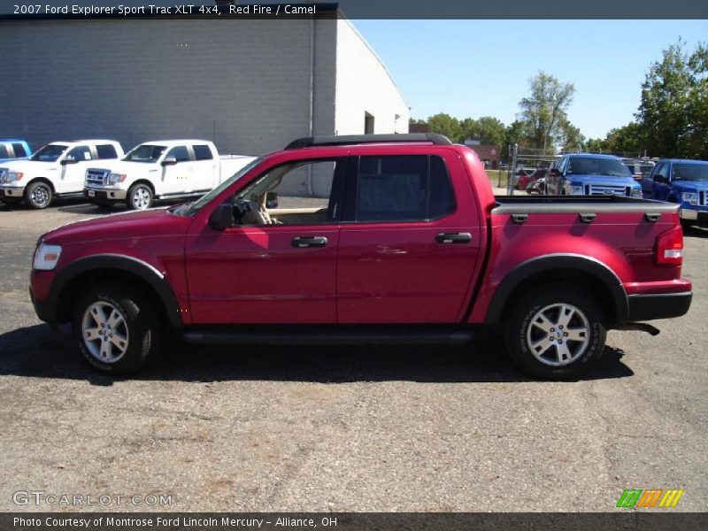 Red Fire / Camel 2007 Ford Explorer Sport Trac XLT 4x4