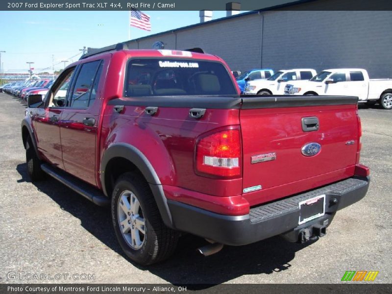 Red Fire / Camel 2007 Ford Explorer Sport Trac XLT 4x4