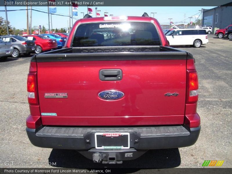 Red Fire / Camel 2007 Ford Explorer Sport Trac XLT 4x4