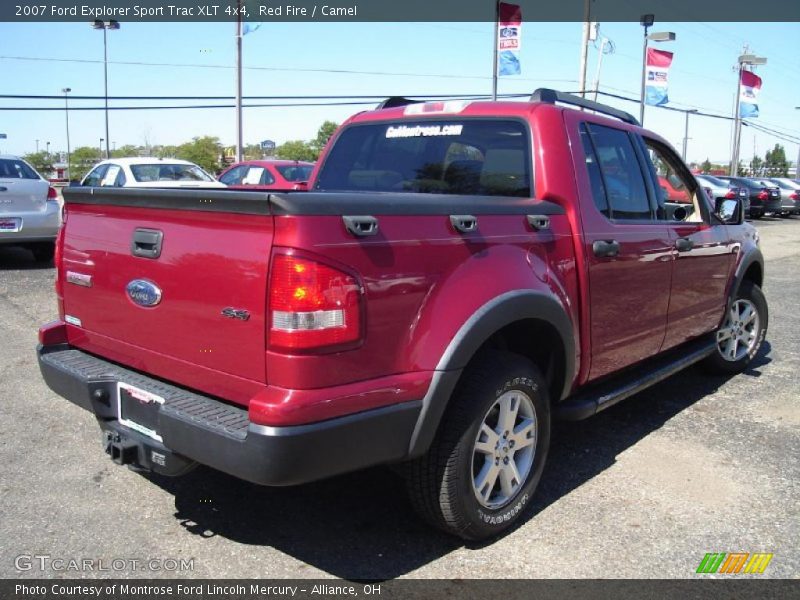Red Fire / Camel 2007 Ford Explorer Sport Trac XLT 4x4