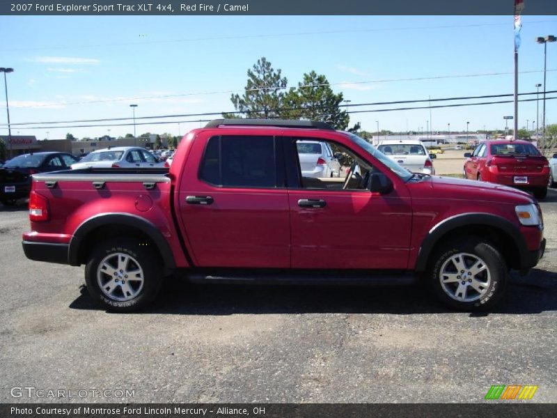 Red Fire / Camel 2007 Ford Explorer Sport Trac XLT 4x4