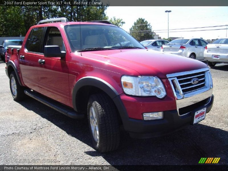 Red Fire / Camel 2007 Ford Explorer Sport Trac XLT 4x4
