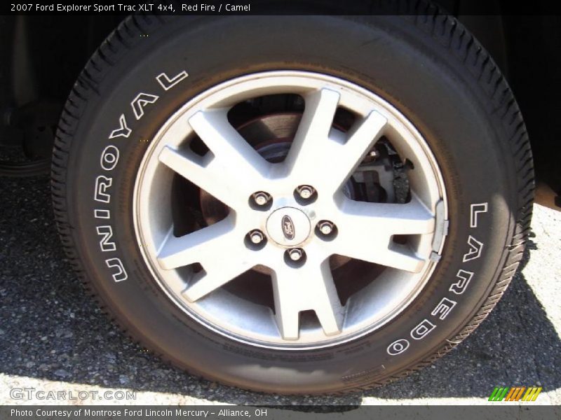 Red Fire / Camel 2007 Ford Explorer Sport Trac XLT 4x4
