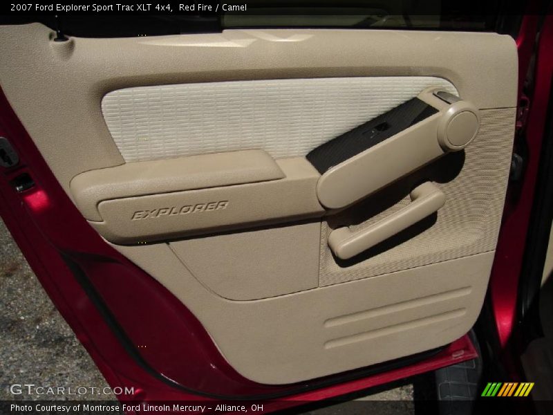 Red Fire / Camel 2007 Ford Explorer Sport Trac XLT 4x4
