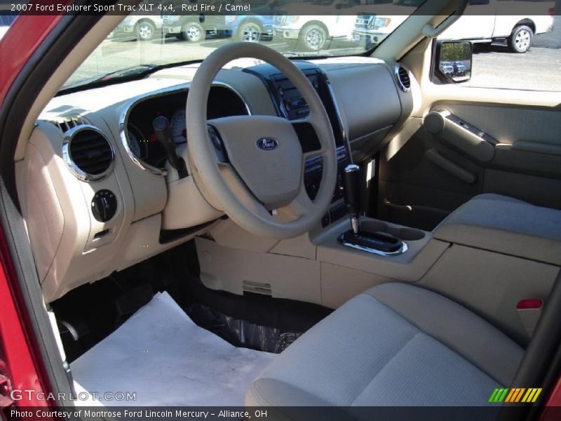 Red Fire / Camel 2007 Ford Explorer Sport Trac XLT 4x4