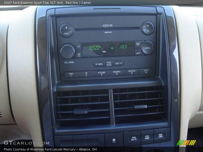 Red Fire / Camel 2007 Ford Explorer Sport Trac XLT 4x4